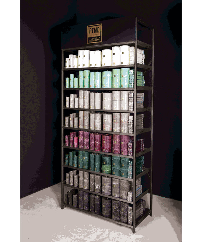 Shop Furniture metal candle cabinet veneer shelves