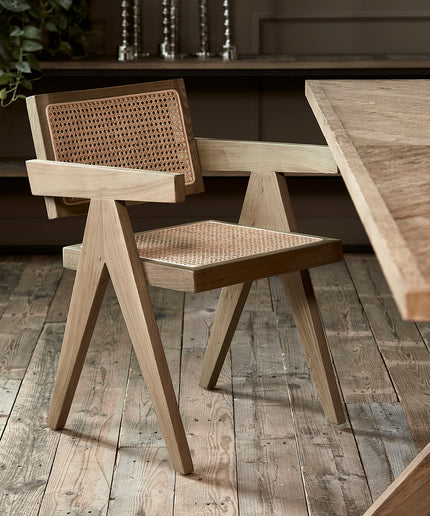 St. Moritz Dining Armchair Natural