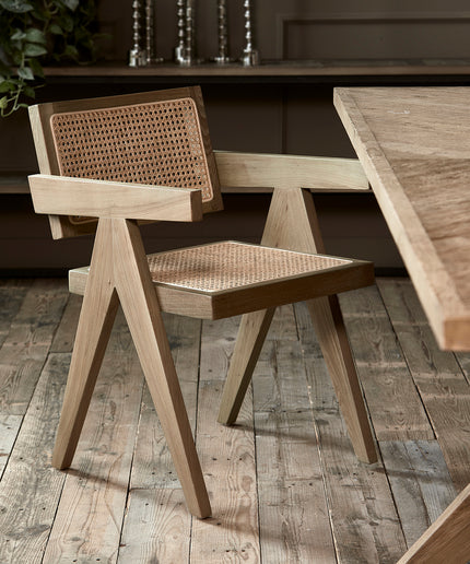 St. Moritz Dining Armchair Natural