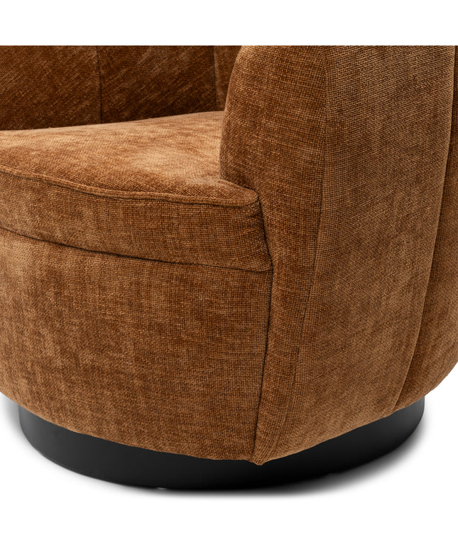 The Countess Swivel AC Maroon Brown
