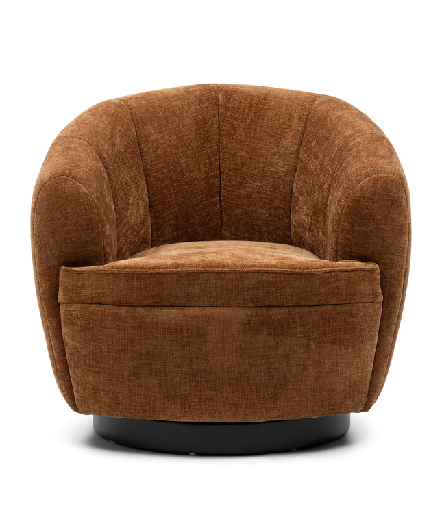 The Countess Swivel AC Maroon Brown