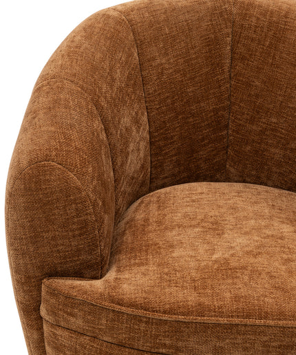 The Countess Swivel AC Maroon Brown