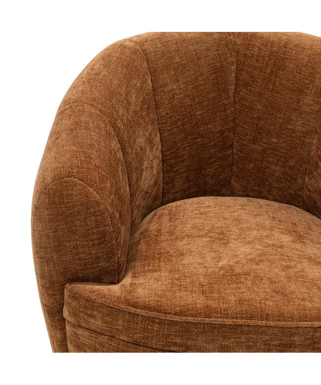 The Countess Swivel AC Maroon Brown