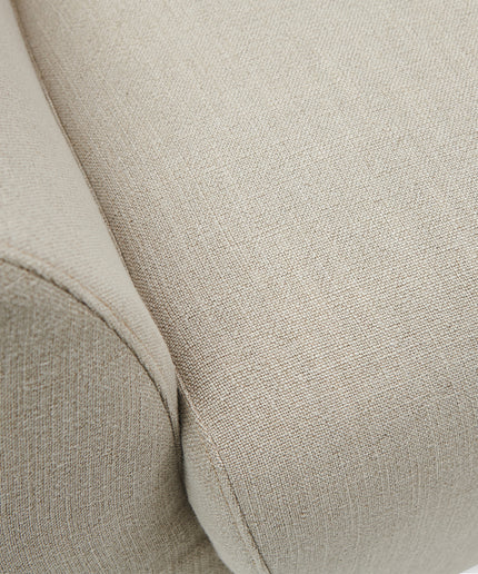 The Jill Swivel Chair Fabulous Flax