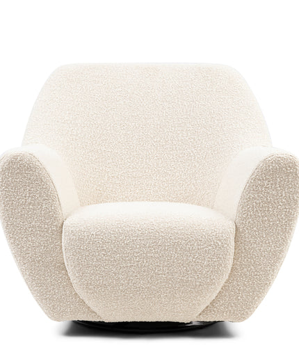 The Jill Swivel Chair White Sand