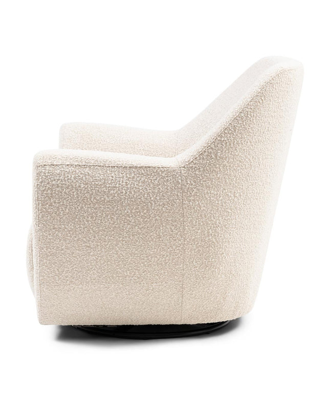 The Jill Swivel Chair White Sand