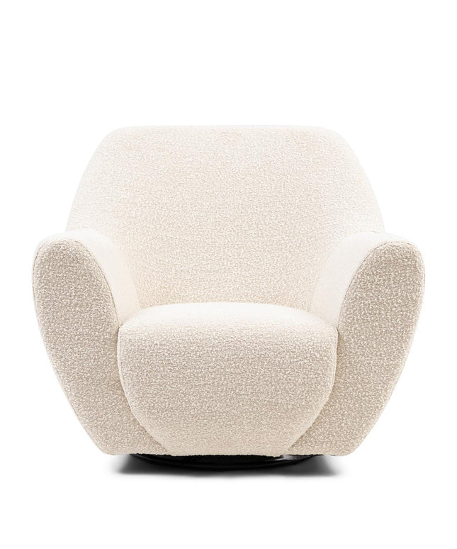 The Jill Swivel Chair White Sand