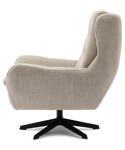 The Statesman Swivel AC Lin FabFlax