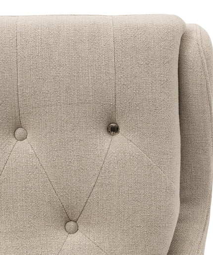 The Statesman Swivel AC Lin FabFlax