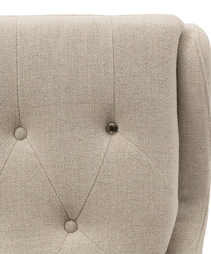 The Statesman Swivel AC Lin FabFlax