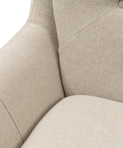 The Statesman Swivel AC Lin FabFlax