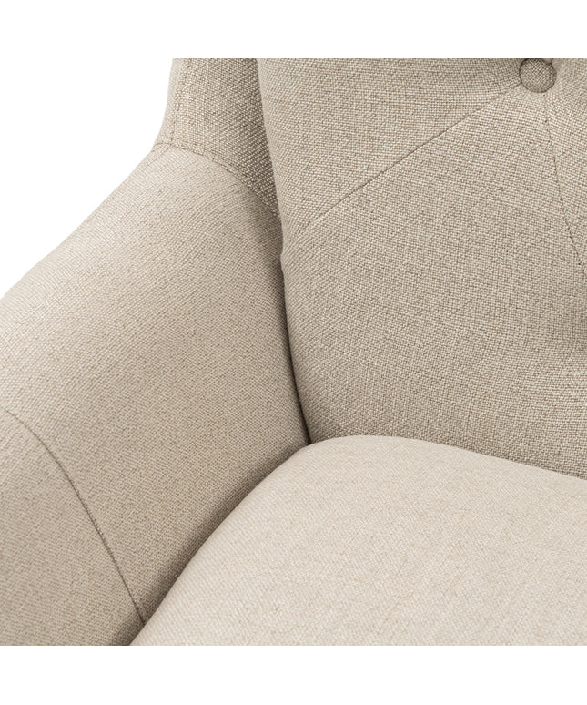 The Statesman Swivel AC Lin FabFlax