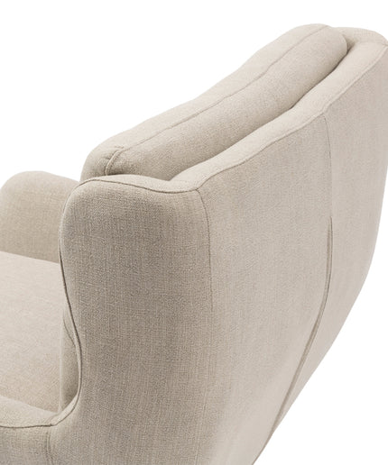The Statesman Swivel AC Lin FabFlax