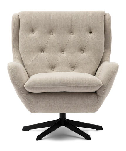 The Statesman Swivel AC Lin FabFlax