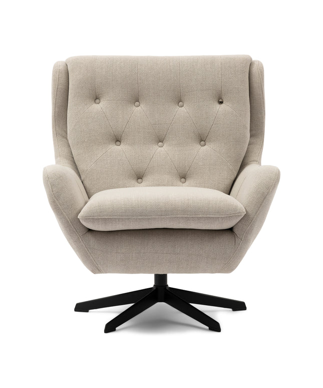 The Statesman Swivel AC Lin FabFlax