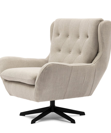 The Statesman Swivel AC Lin FabFlax