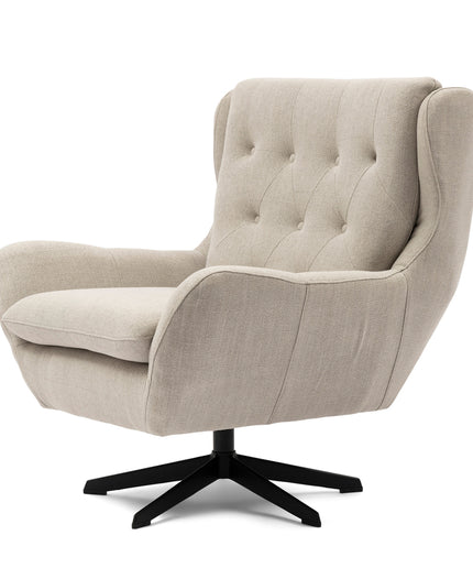 The Statesman Swivel AC Lin FabFlax