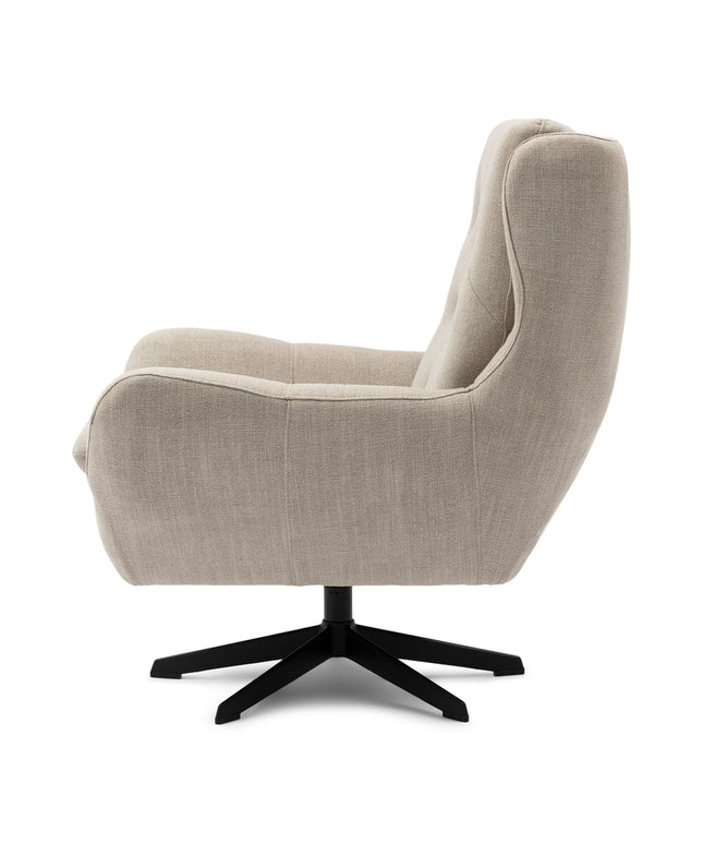 The Statesman Swivel AC Lin FabFlax