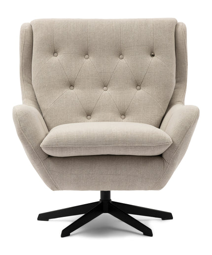The Statesman Swivel AC Lin FabFlax