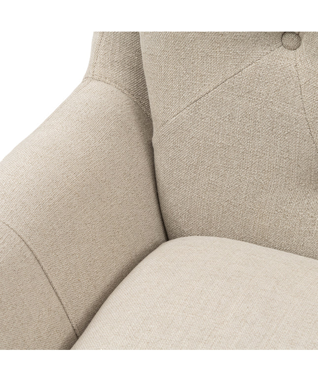 The Statesman Swivel AC Lin FabFlax