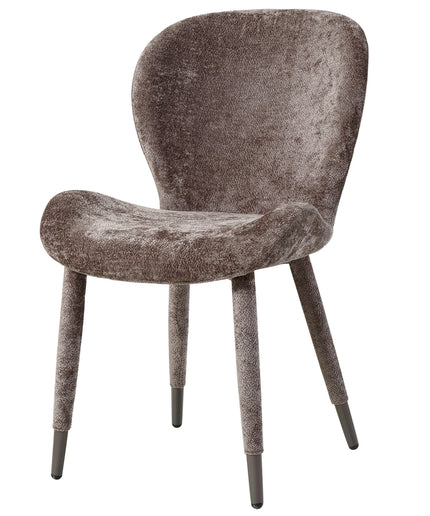 Thor mocca diningchair aphrodite fabric leg