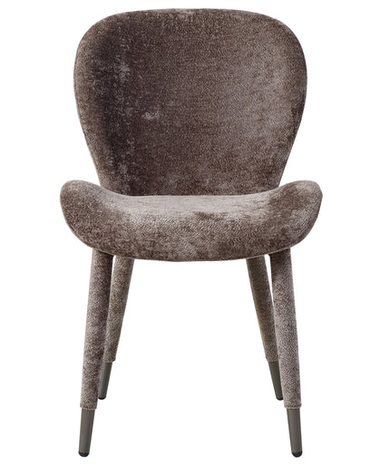 Thor mocca diningchair aphrodite fabric leg