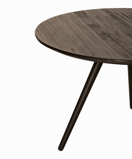 Thyrsa Black recycled teak wood coffee table SV4