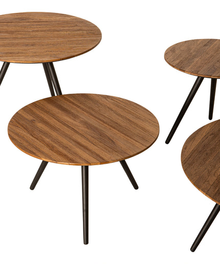 Thyrsa Natural recycled teak wood coffee table SV4