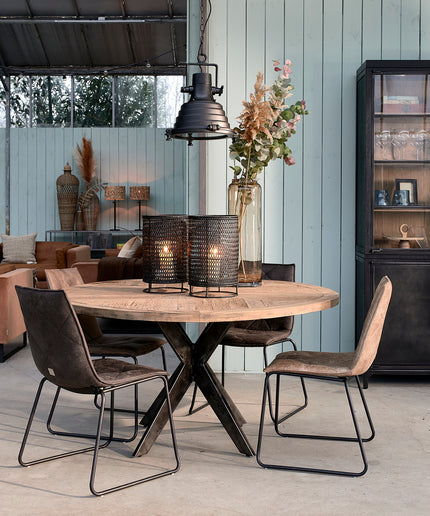 Venice Park Stack Chair Pel Coffee
