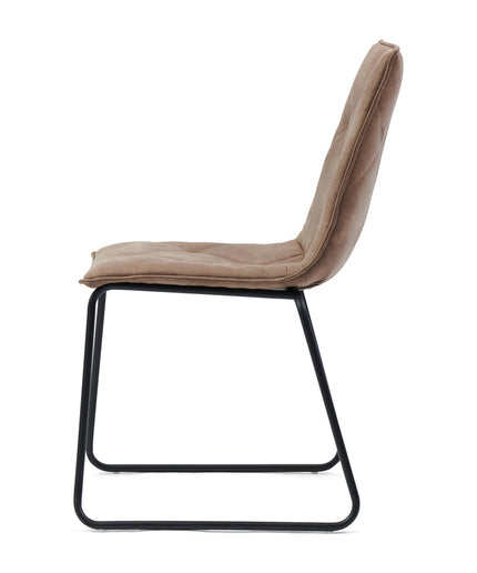 Venice Park Stack Chair Pel Coffee