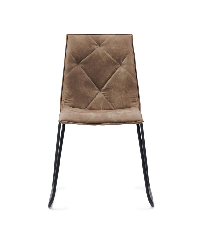 Venice Park Stack Chair Pel Coffee
