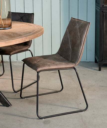 Venice Park Stack Chair Pel Coffee