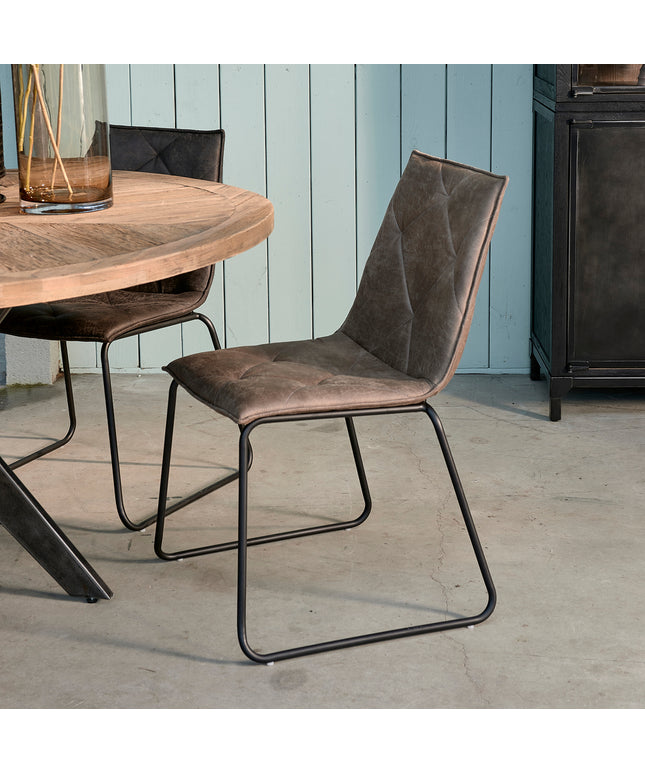 Venice Park Stack Chair Pel Coffee