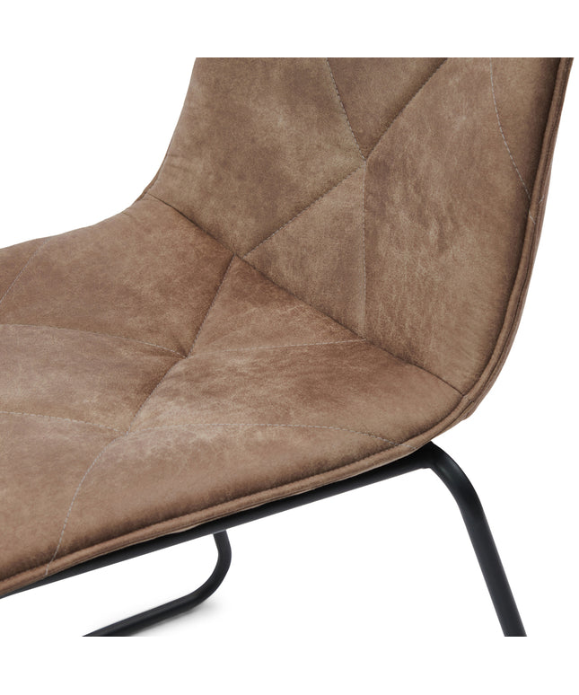 Venice Park Stack Chair Pel Coffee