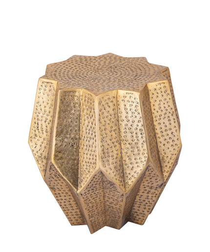 Viya Gold aluminum coffeetable high angles