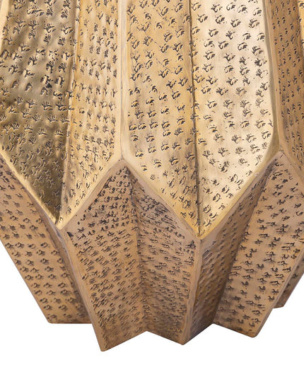Viya Gold aluminum coffeetable high angles