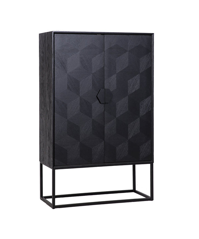 Wandkast Blax 2-deuren (Black)