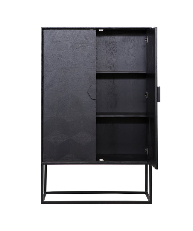 Wandkast Blax 2-deuren (Black)