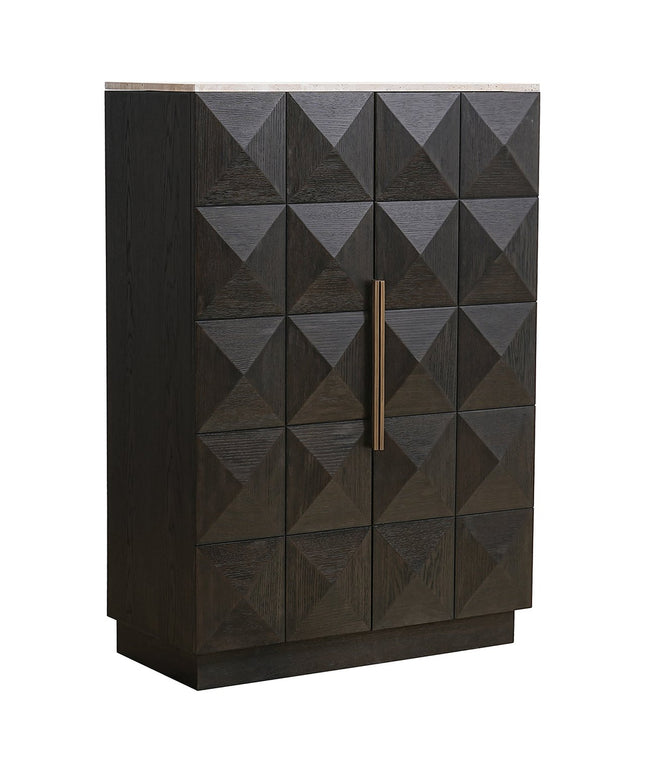 Wandkast Claremont 2-deurs (Brown)
