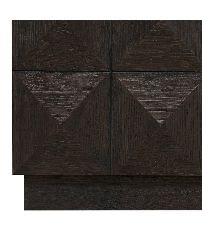 Wandkast Claremont 2-deurs (Brown)