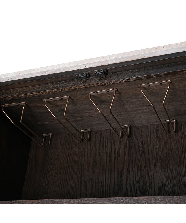 Wandkast Claremont 2-deurs (Brown)