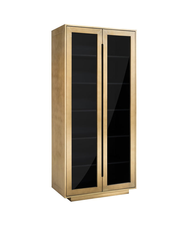 Wandkast Finsbury 2-deurs (Black/gold)