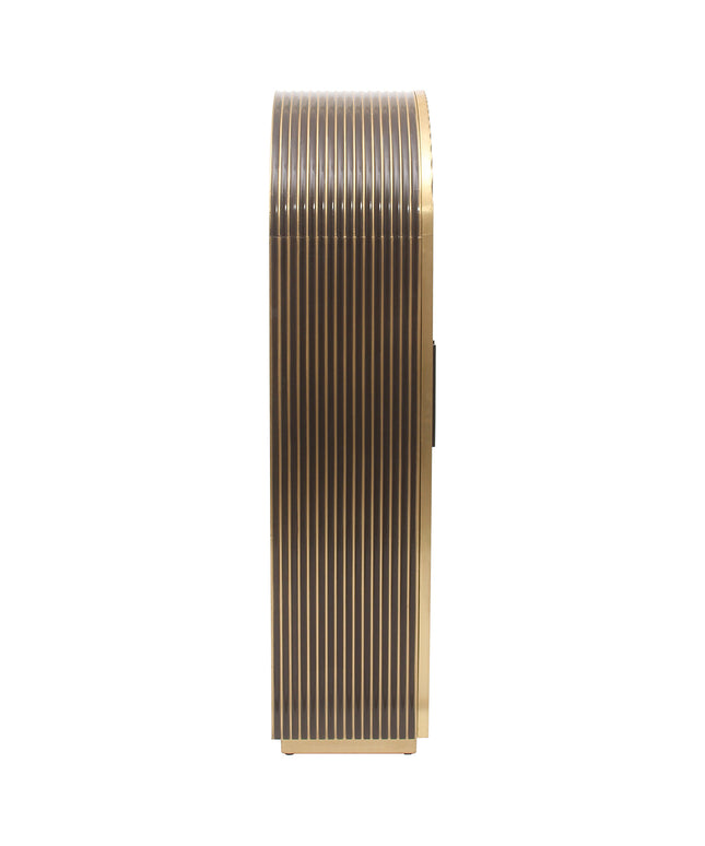 Wandkast Les Arcs 2-deurs (Brushed Gold)