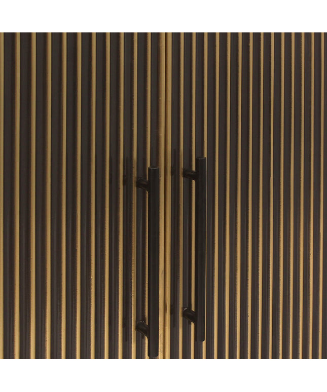 Wandkast Les Arcs 2-deurs (Brushed Gold)