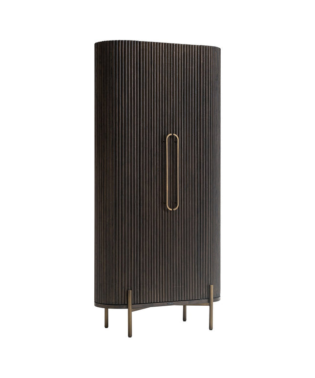 Wandkast Luxor 1-deur (Brown)