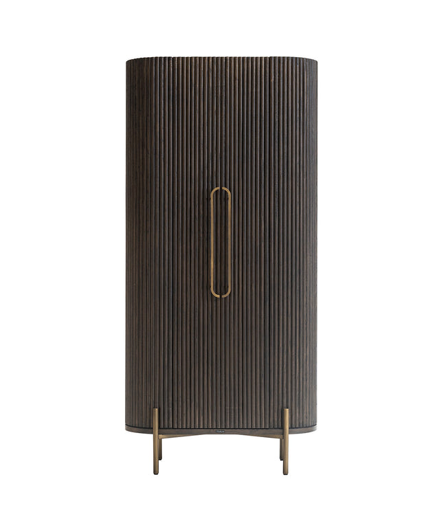 Wandkast Luxor 1-deur (Brown)