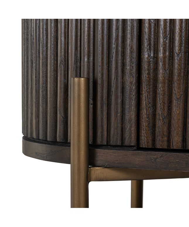 Wandkast Luxor 1-deur (Brown)