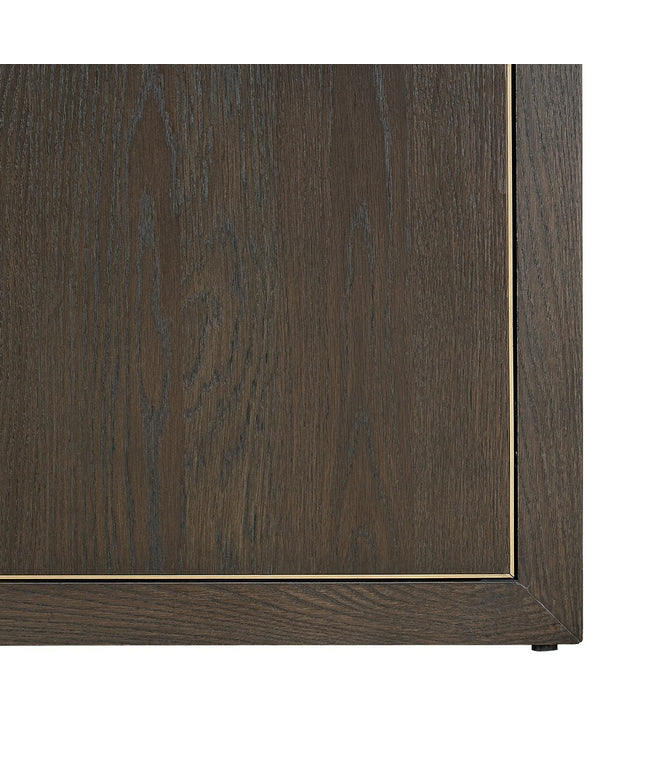 Wandkast Rivertree 3-planken 2-deurs (Brown)