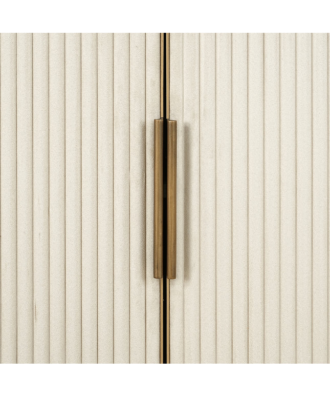Wandkast Tivoli 2-deurs 3 open planken (White)