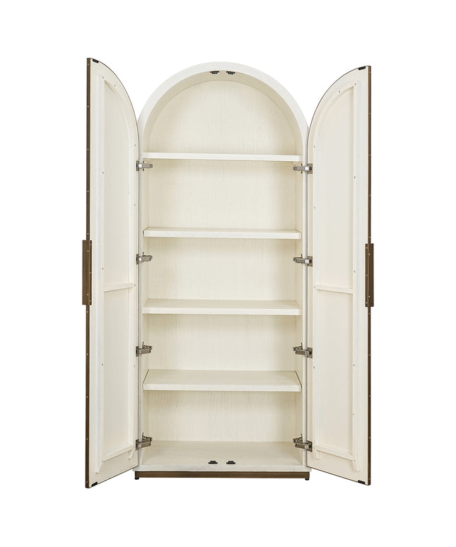 Wandkast Tivoli met gebogen bovenkant 2-deurs (White)